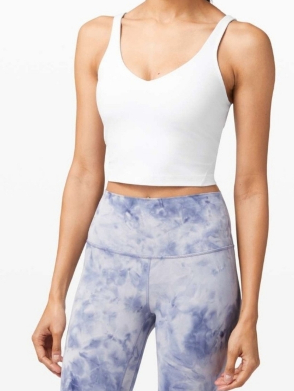 Lulelemon Align Tank Top In White Size 2.